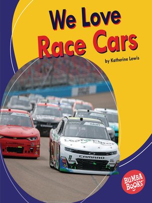 cover image of We Love Race Cars